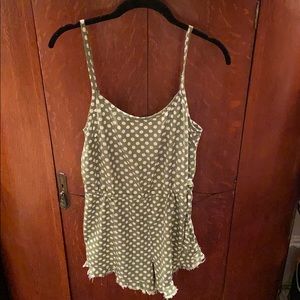 Free People brand tie waist jumpsuit!